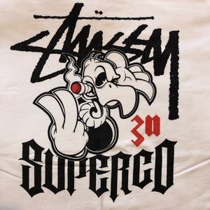 Stussy x Superco T-shirt XL NEW